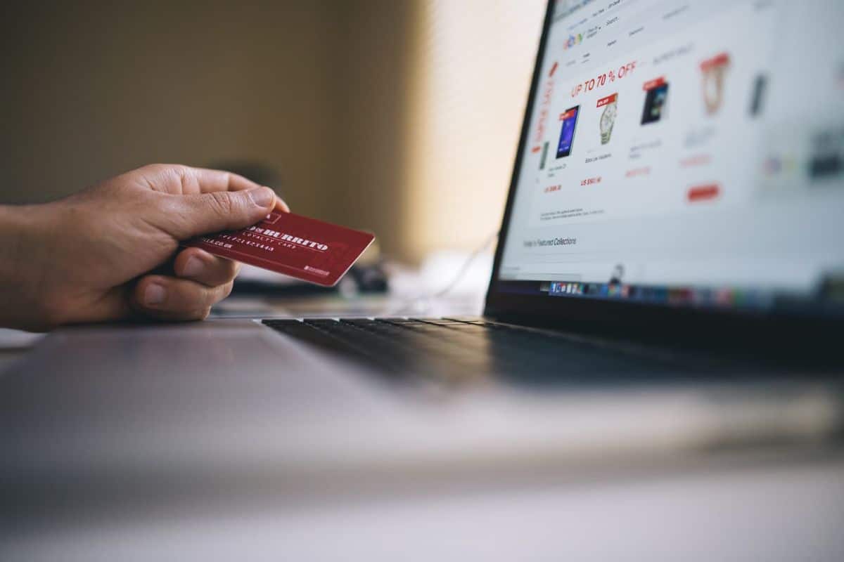 Achat en ligne avec carte bancaire