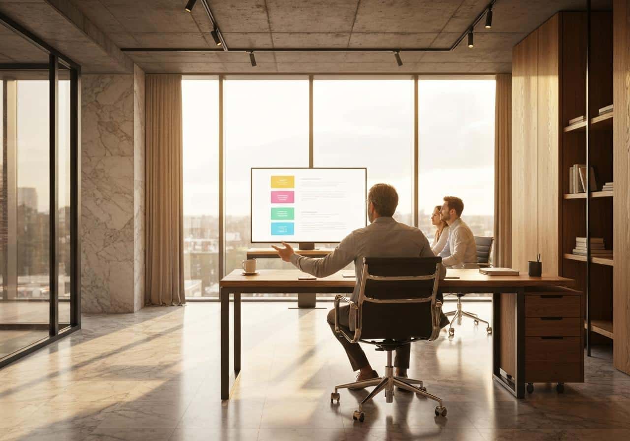 Comment puis-je partager une présentation PowerPoint avec d'autres personnes et collaborer dessus en même temps ?