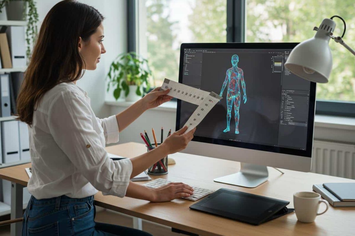 créer sa silhouette virtuelle mensurations