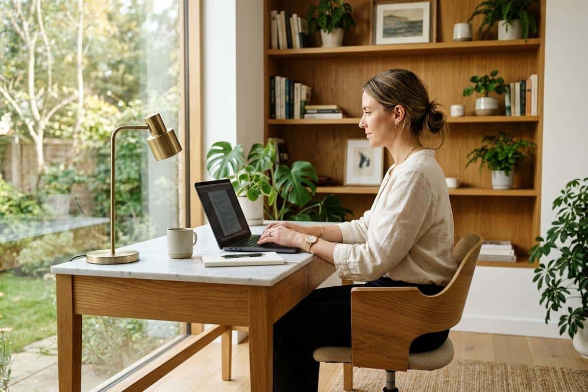 aménager espace de travail maison