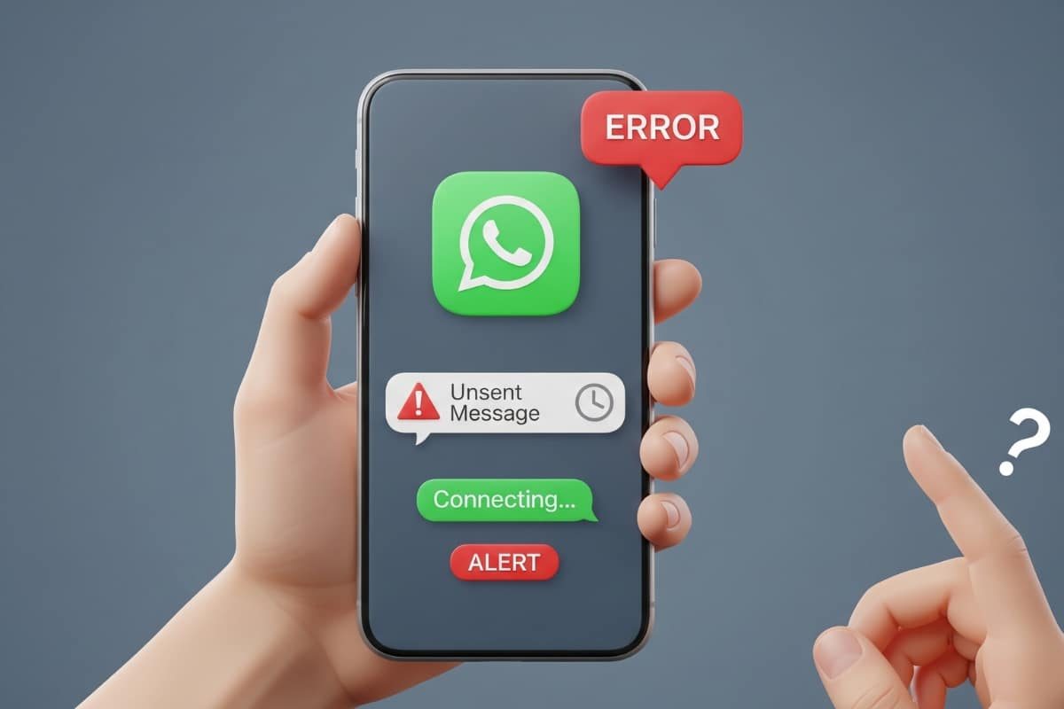 WhatsApp bug erreur connexion smartphone problème
